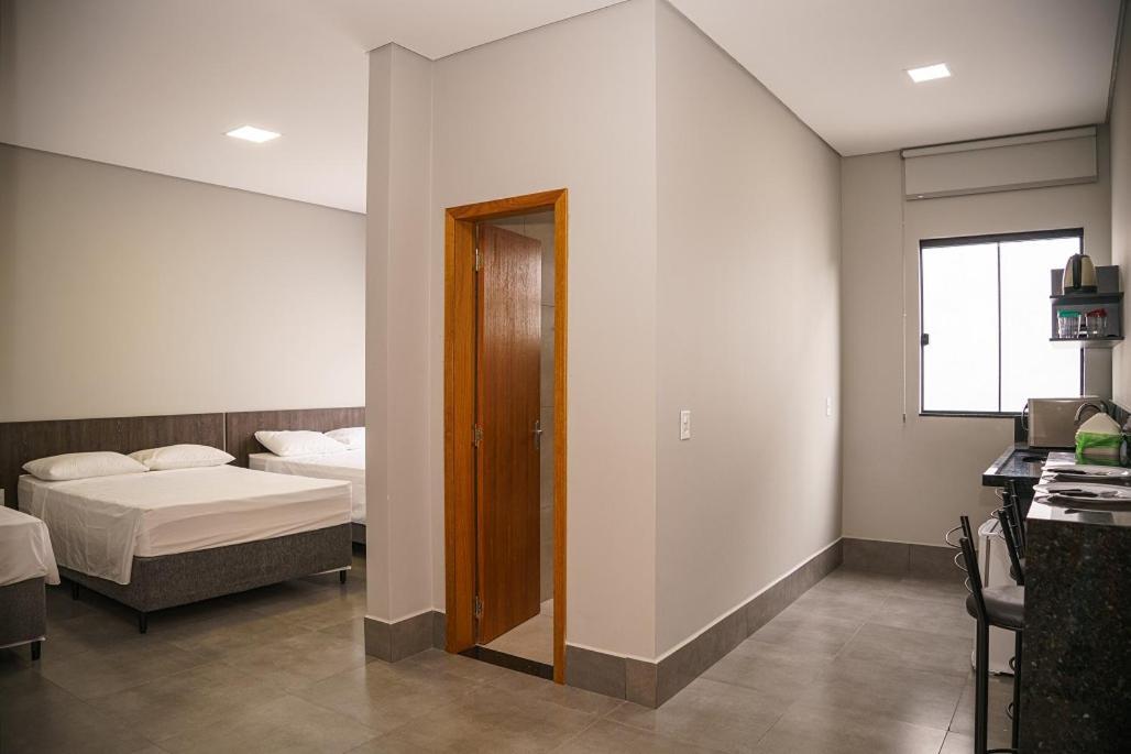 포스두이구아수 Apartamento Com Cozinha Privativa 아파트 외부 사진