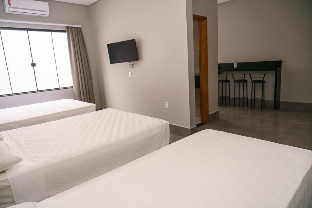 포스두이구아수 Apartamento Com Cozinha Privativa 아파트 외부 사진
